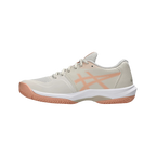 Zapatillas de pádel Asics Game FF Clay/OC de mujer en beige/coral, vista lateral interior