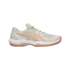 Zapatillas de pádel Asics Game FF Clay/OC de mujer en beige/coral