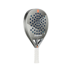 Pala de pádel Bullpadel Hack 04 Hybrid Cloud, vista inclinada