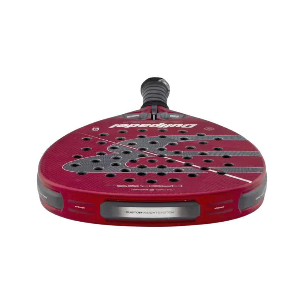 Pala Bullpadel Hack 05 CFM 2027 — detalle del marco