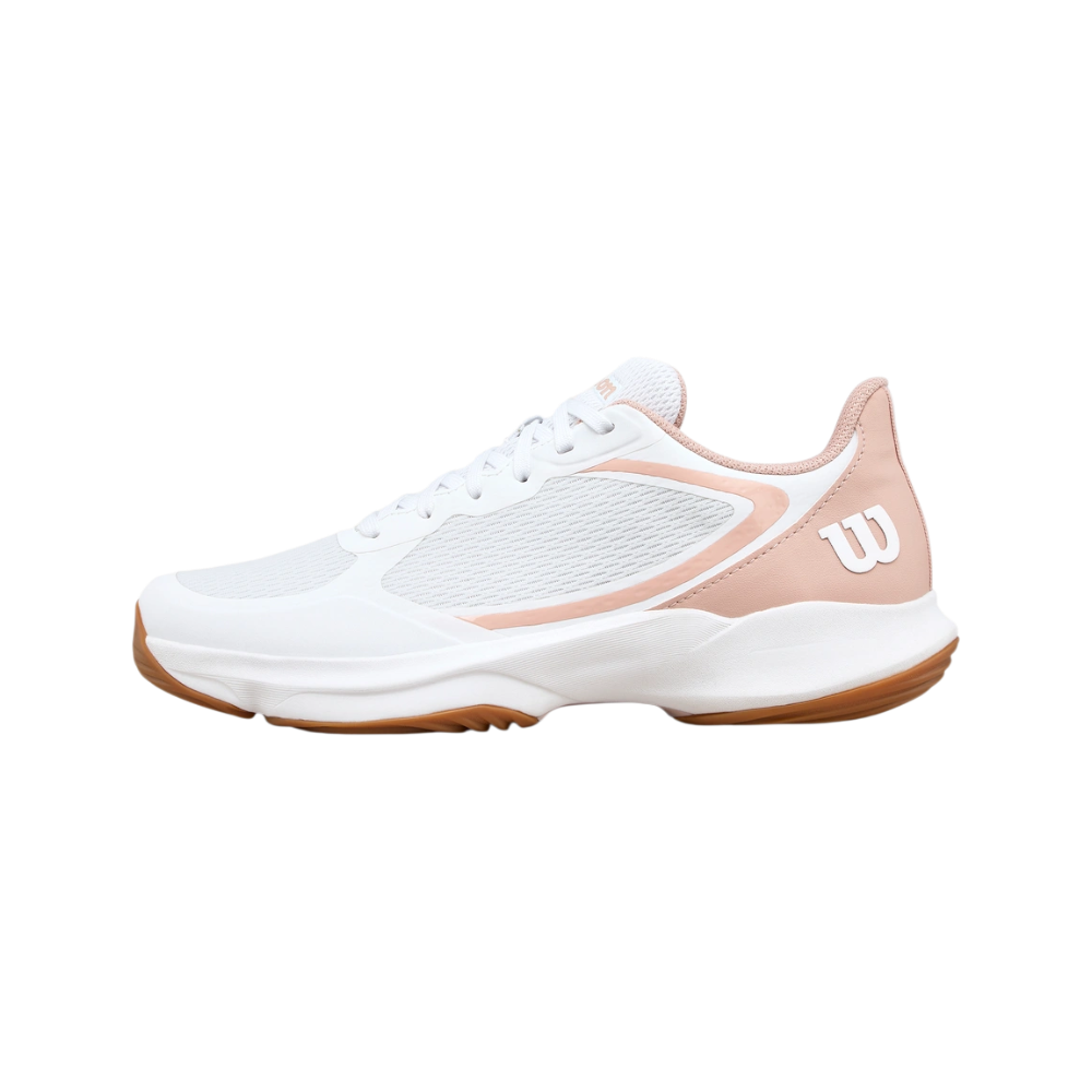 Zapatillas de Pádel Wilson Hurakn Lite Mujer Blanco/Beige — lateral exterior