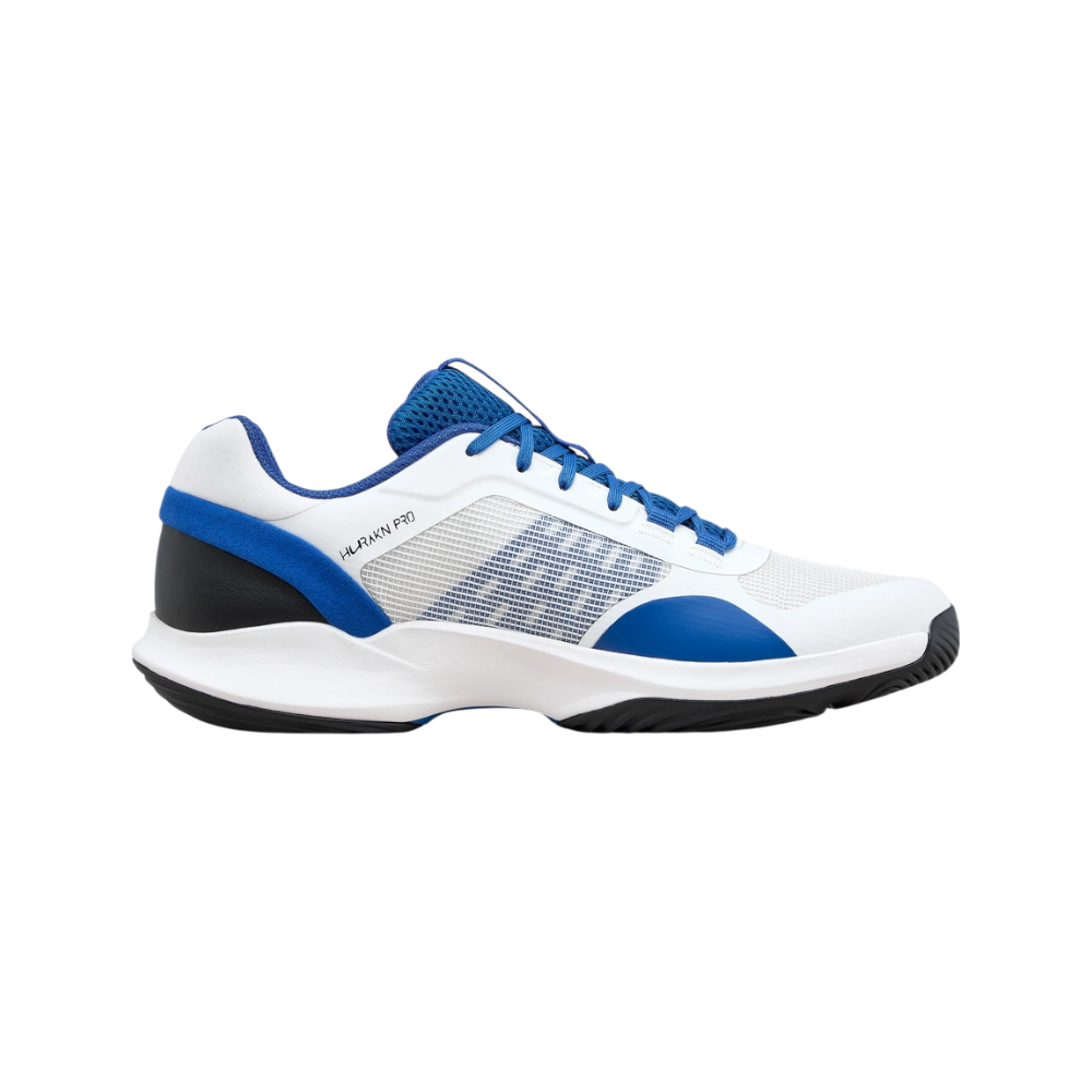 Zapatillas de Pádel Wilson Hurakn Pro V2 Hombre Blanco/Azul — lateral interior