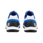 Zapatillas de Pádel Wilson Hurakn Pro V2 Hombre Blanco/Azul — vista trasera del par