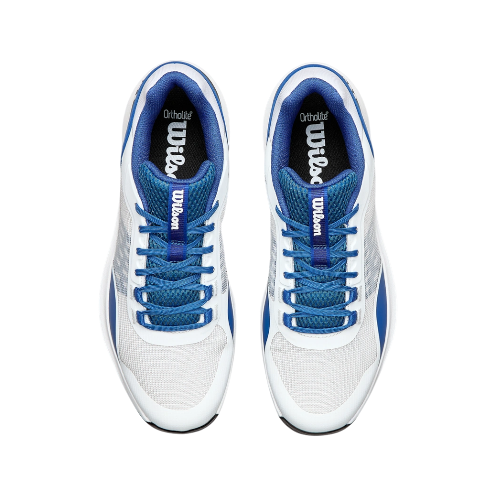 Zapatillas de Pádel Wilson Hurakn Pro V2 Hombre Blanco/Azul — detalle