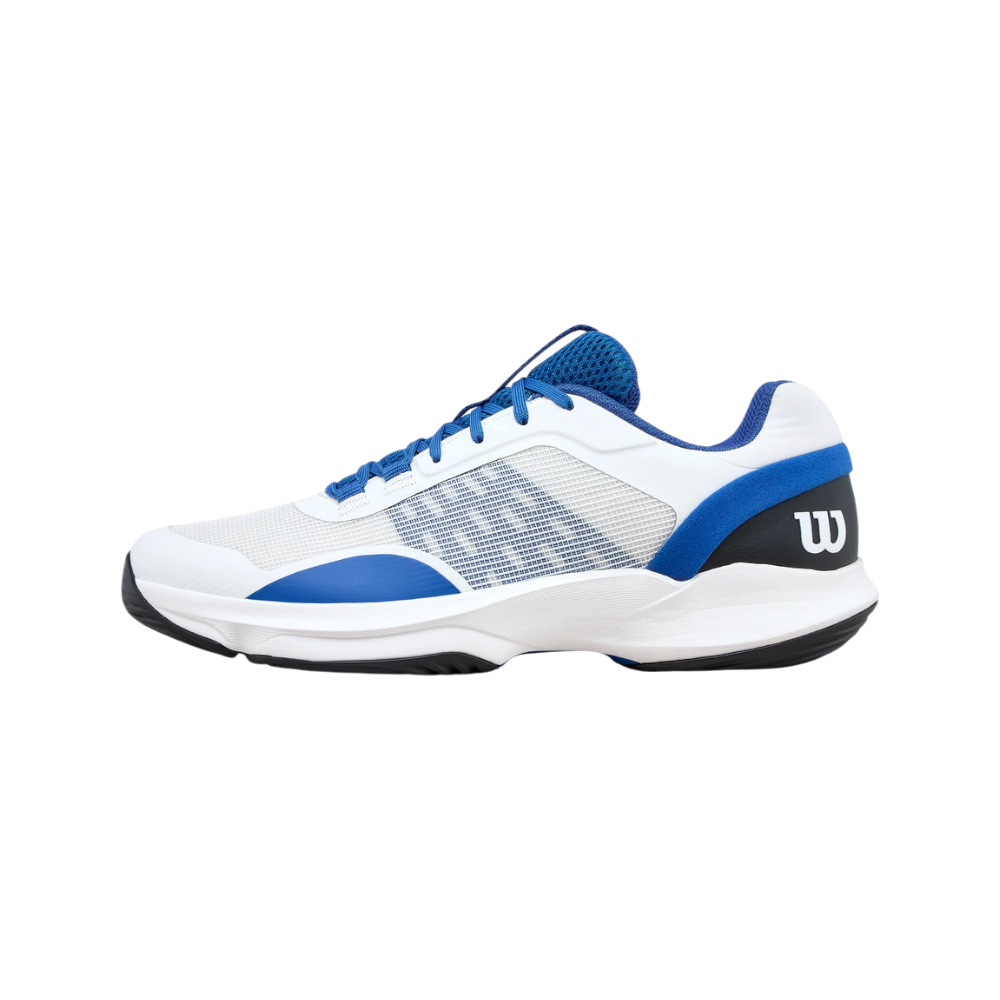 Zapatillas de Pádel Wilson Hurakn Pro V2 Hombre Blanco/Azul — lateral exterior