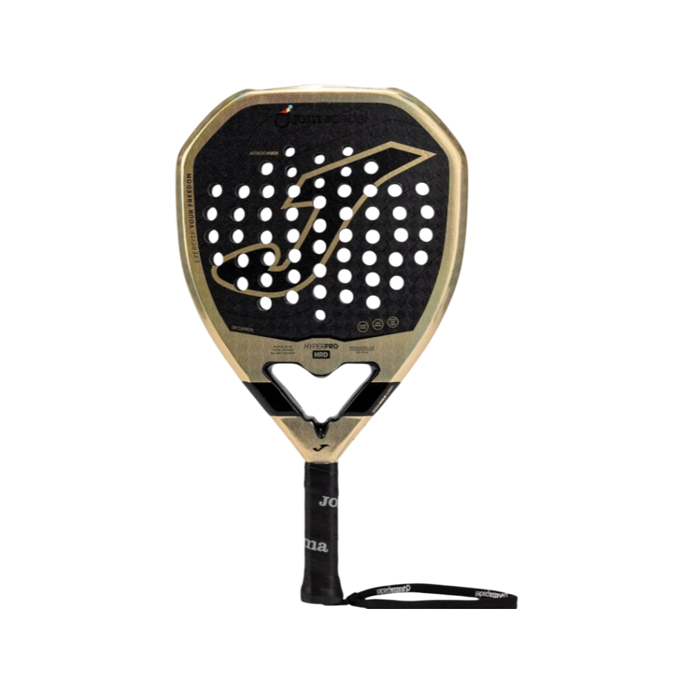 Pala de pádel Hyper Pro HRD negro y beige, vista principal