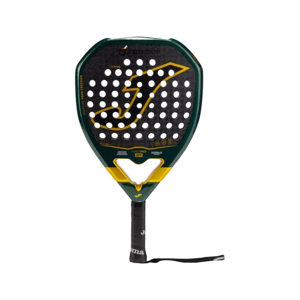 Pala de pádel Hyper Pro SFT verde y negro, vista principal