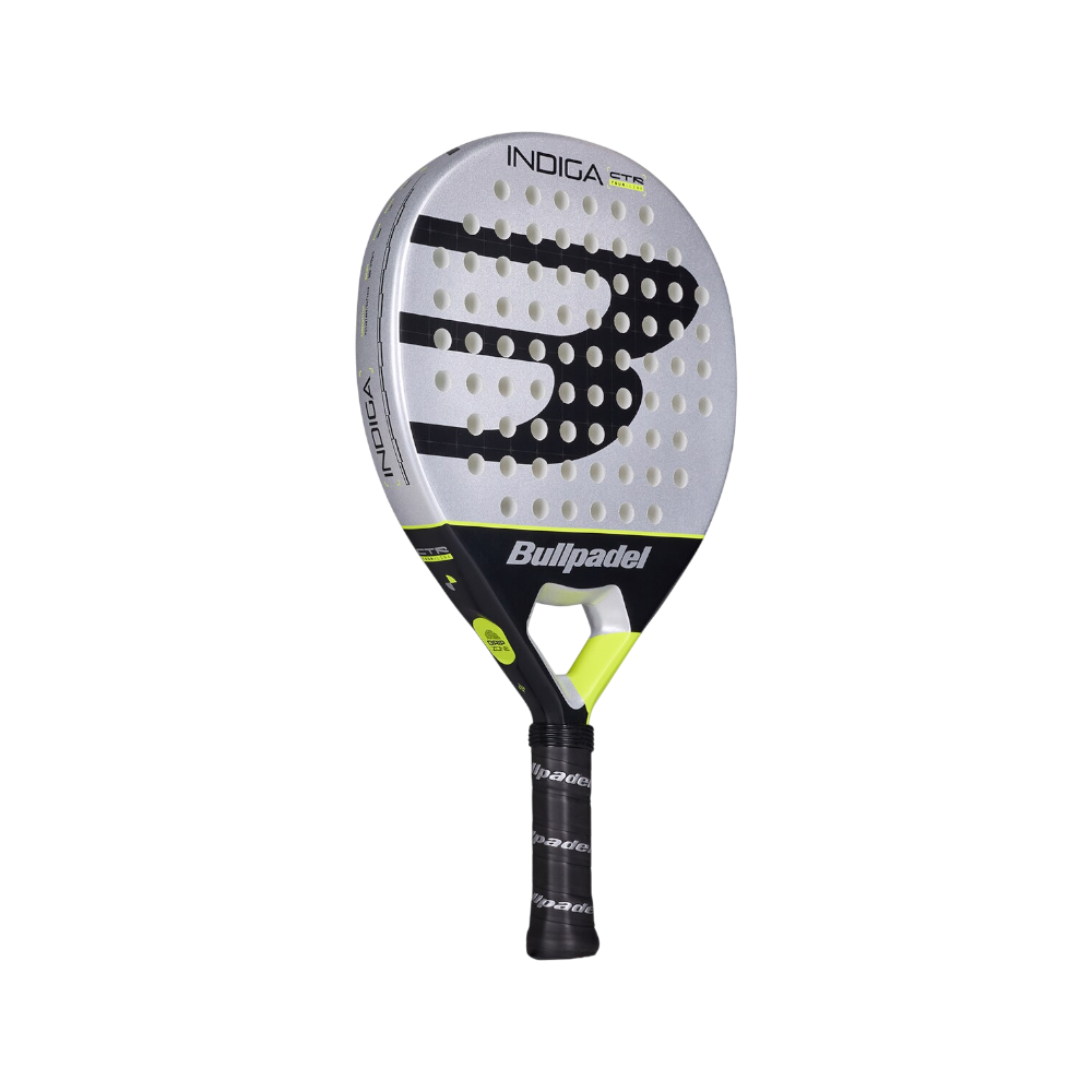 Pala de pádel Bullpadel Indiga Ctr 26, vista inclinada