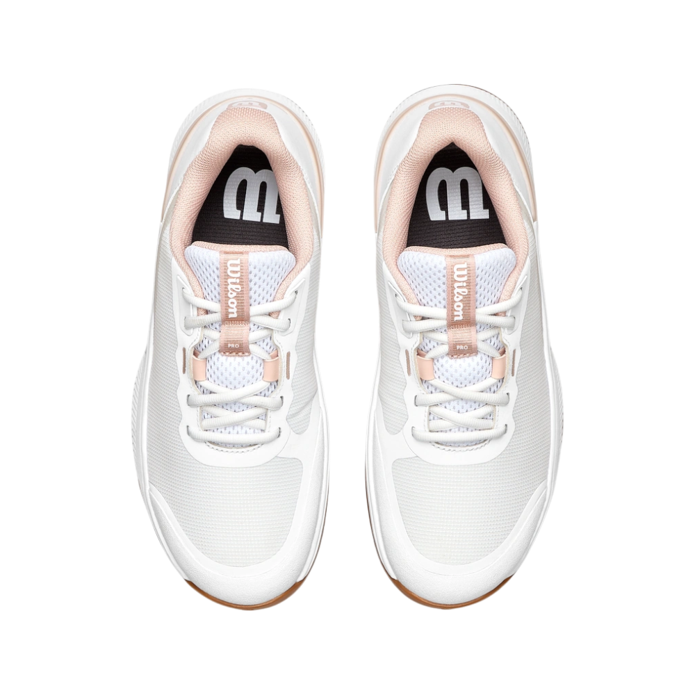 Zapatillas de Pádel Wilson Intrigue Pro Clay Mujer Blanco/Beige — detalle