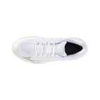 Zapatillas Mizuno Lightning Select Mujer Blanco/Aqua — vista superior