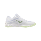 Zapatillas Mizuno Lightning Star Junior Blanco/Aqua — vista lateral interior