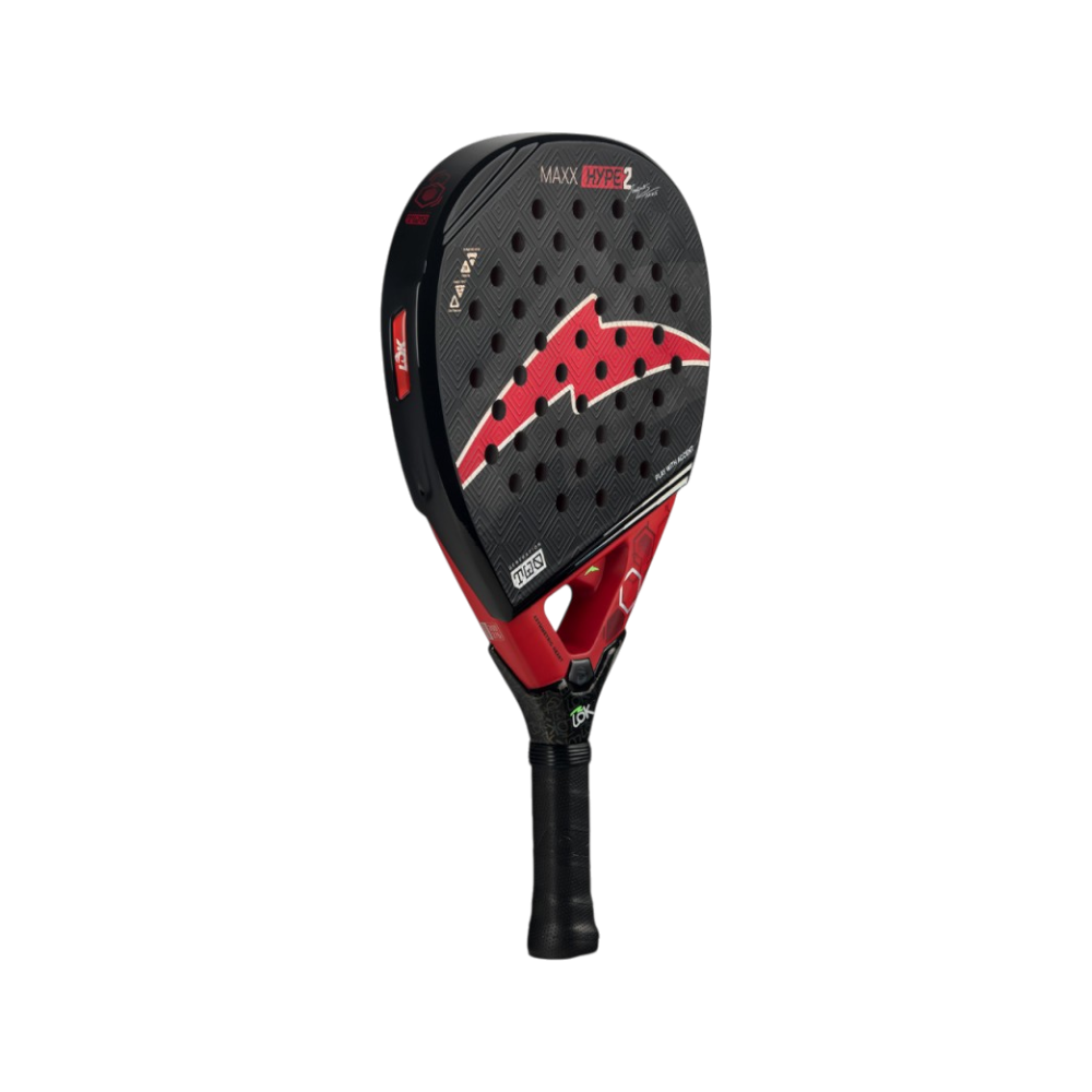 Pala de pádel Maxx Hype Gen 2, vista inclinada