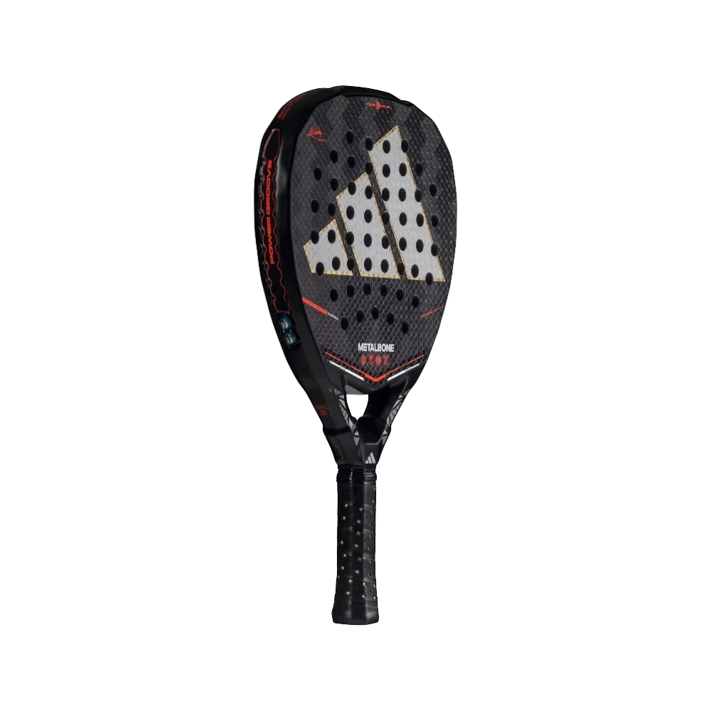 Pala de pádel Adidas Metalbone 2026, vista inclinada