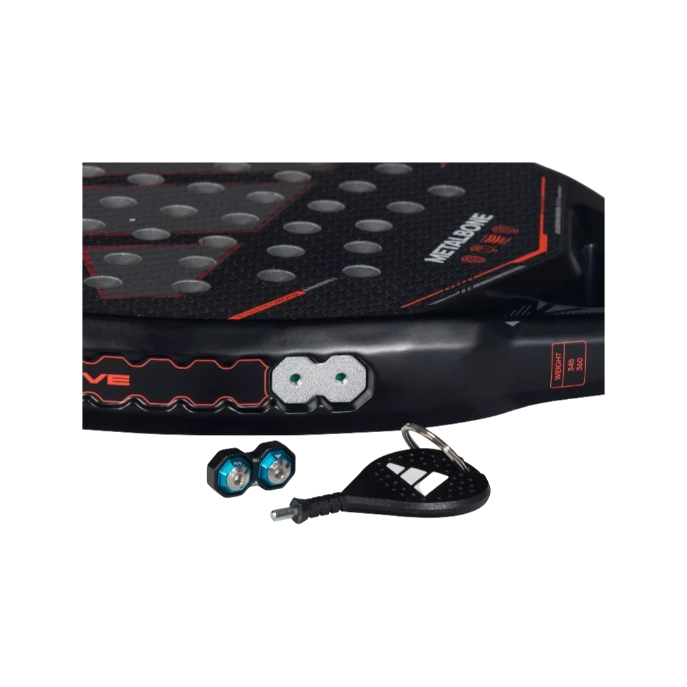 Pala de pádel Adidas Metalbone 2026, vista frontal de la cara