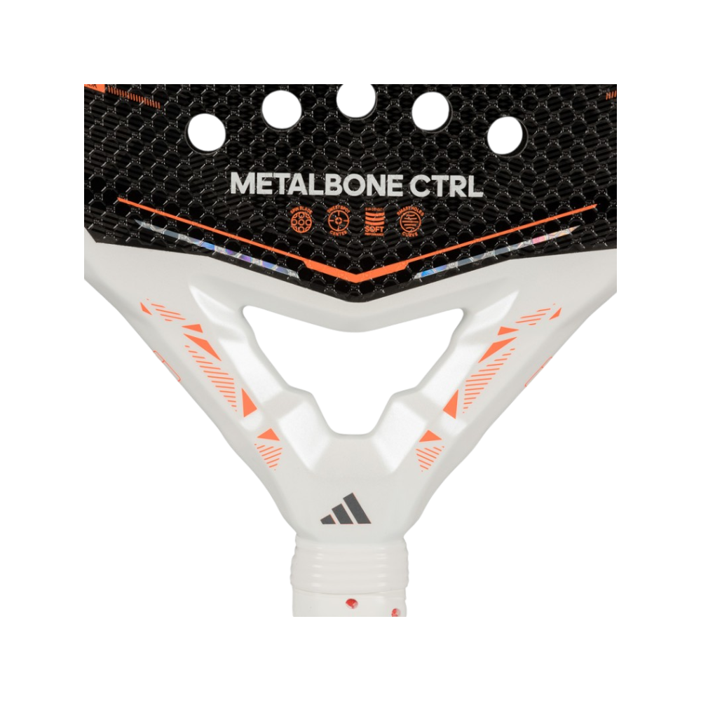 Pala de pádel Adidas Metalbone Ctrl 2026, detalle de la cara