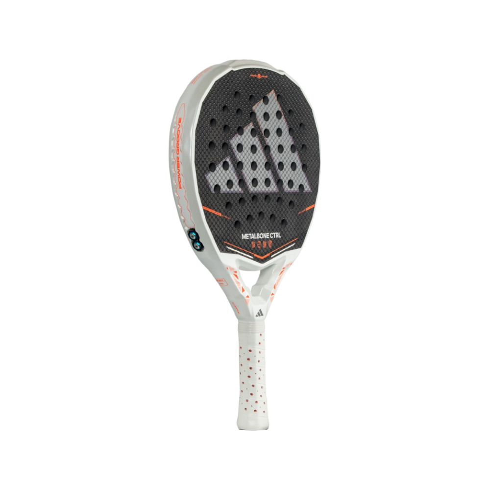 Pala de pádel Adidas Metalbone Ctrl 2026, vista inclinada