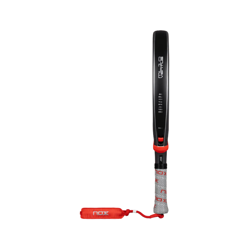 Pala de pádel Nox ML10 Ventus Control 3K by Miguel Lamperti, vista de perfil