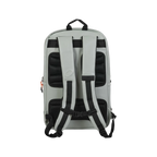 Mochila Bullpadel Hack 2026 negro y naranja, vista 3