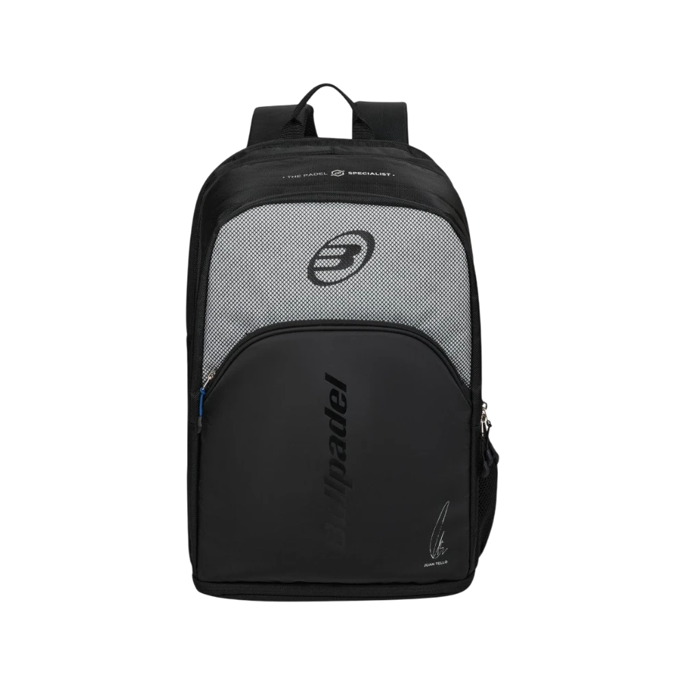 Mochila Bullpadel Vertex 2026 negro y gris, vista principal