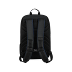 Mochila Bullpadel Vertex Geo 2026 negro y azul marino, vista 3