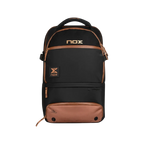 Mochila Nox Luxury Open Series negro y marrón, vista principal