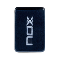 Muñequeras Nox deportivas azul marino con logo blanco 2 unidades