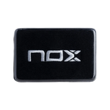 Muñequeras Nox deportivas negras con logo blanco 2 unidades