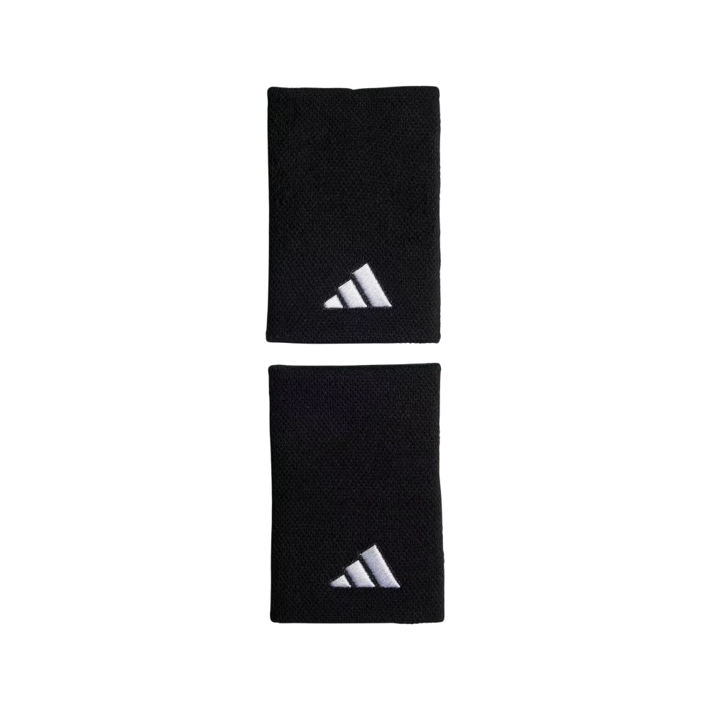Muñequera Adidas Tennis WB negra L, vista principal