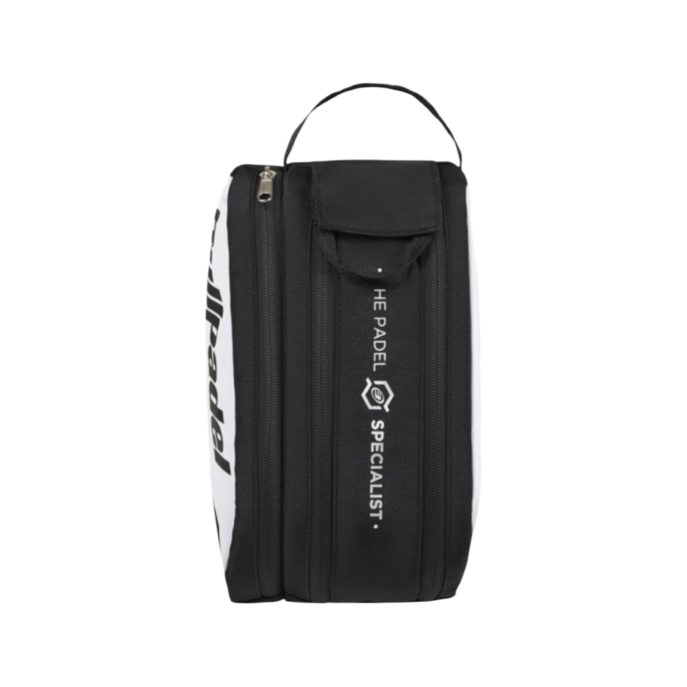 Neceser Bullpadel D.Case 2026 negro y blanco, vista 2