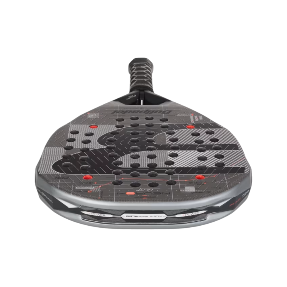 Pala Bullpadel Neuron 02 CFM 2027 — detalle del marco