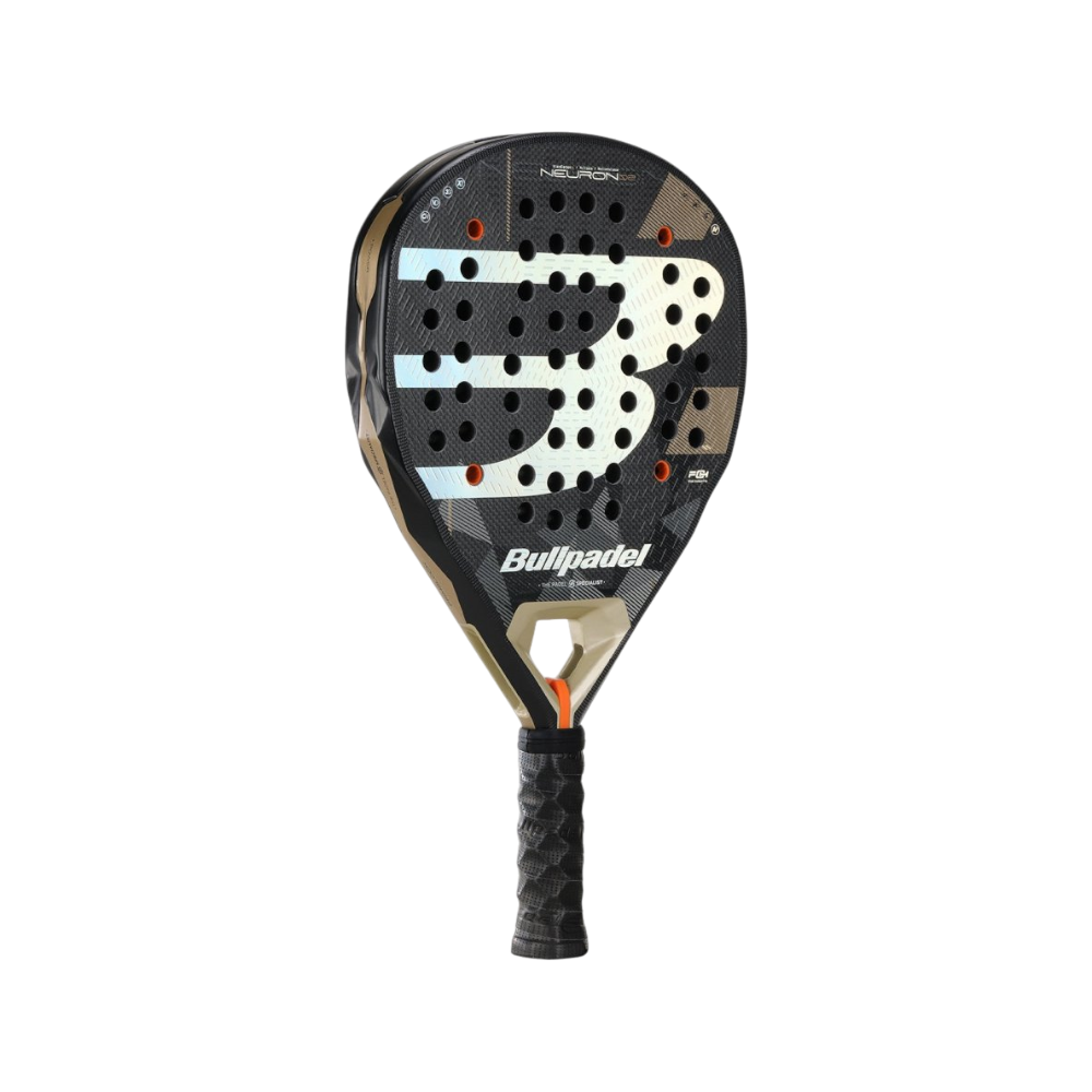 Pala de pádel Neuron 02, vista inclinada