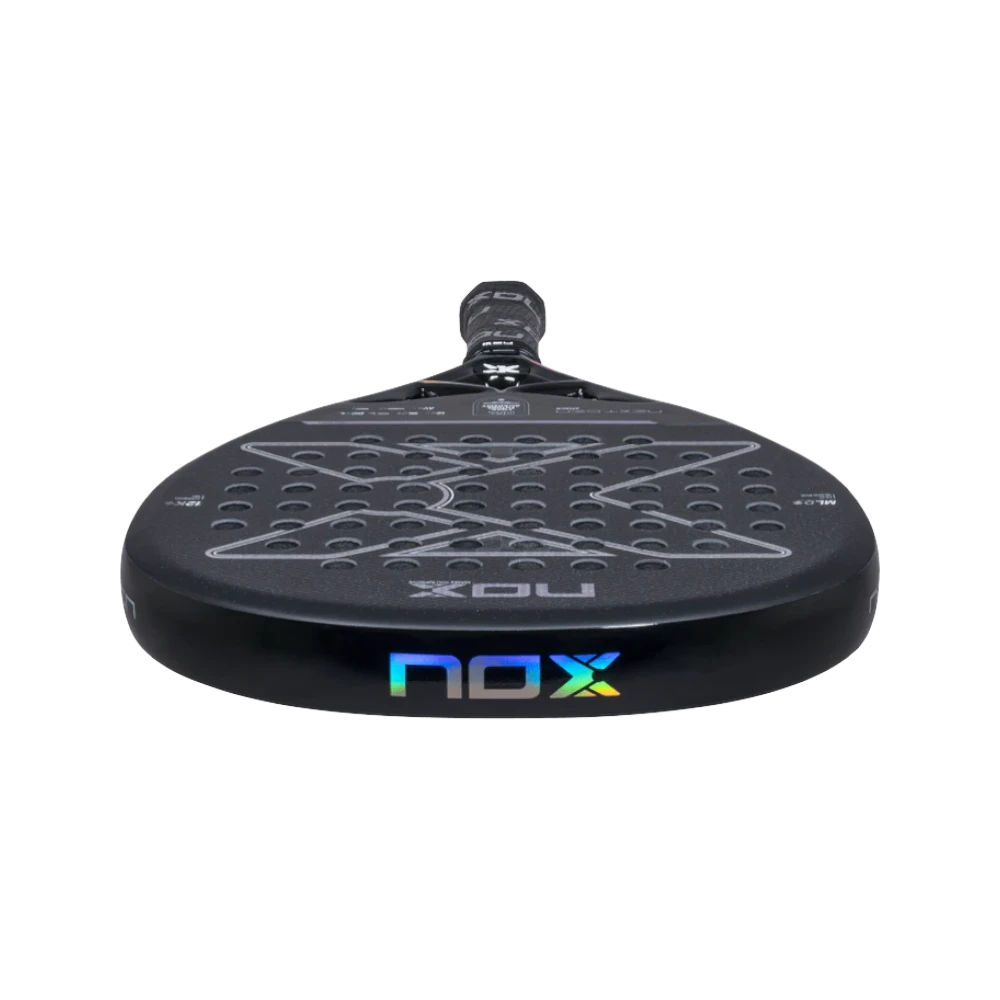 Pala de pádel Nox NextGen Pro Attack 12K NFA Series, vista frontal de la cara