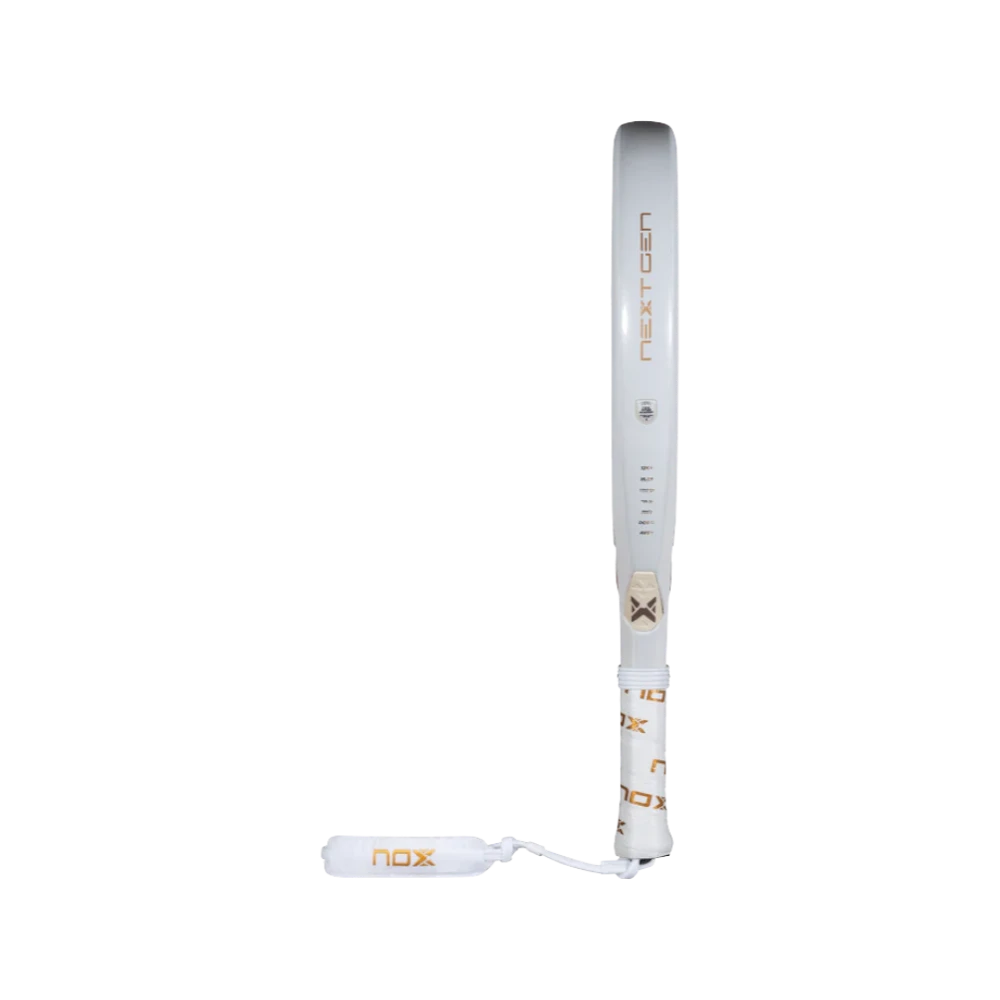 Pala de pádel Nox NextGen Pro Hybrid 12K NFA Series, vista de perfil