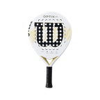 Pala Wilson Optix V2 Lite Blanca 2026 — cara frontal