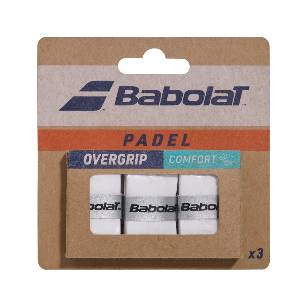 Overgrip Babolat Comfort Padel blanco