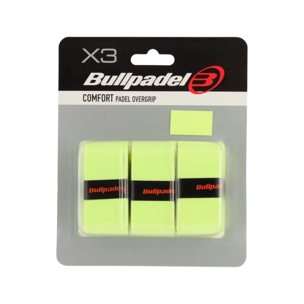 Overgrip Bullpadel GB-1200 Confort amarillo azufre flúor