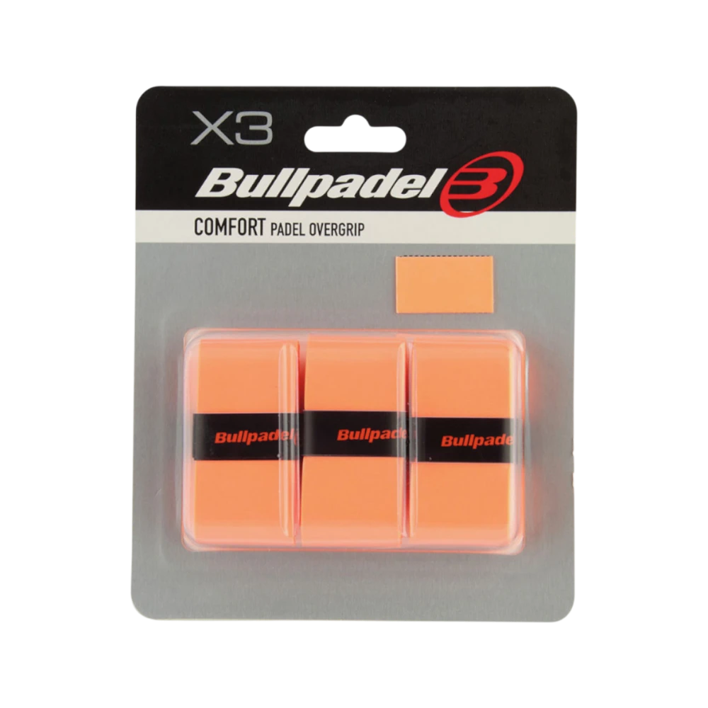 Overgrip Bullpadel GB-1200 Confort naranja flúor