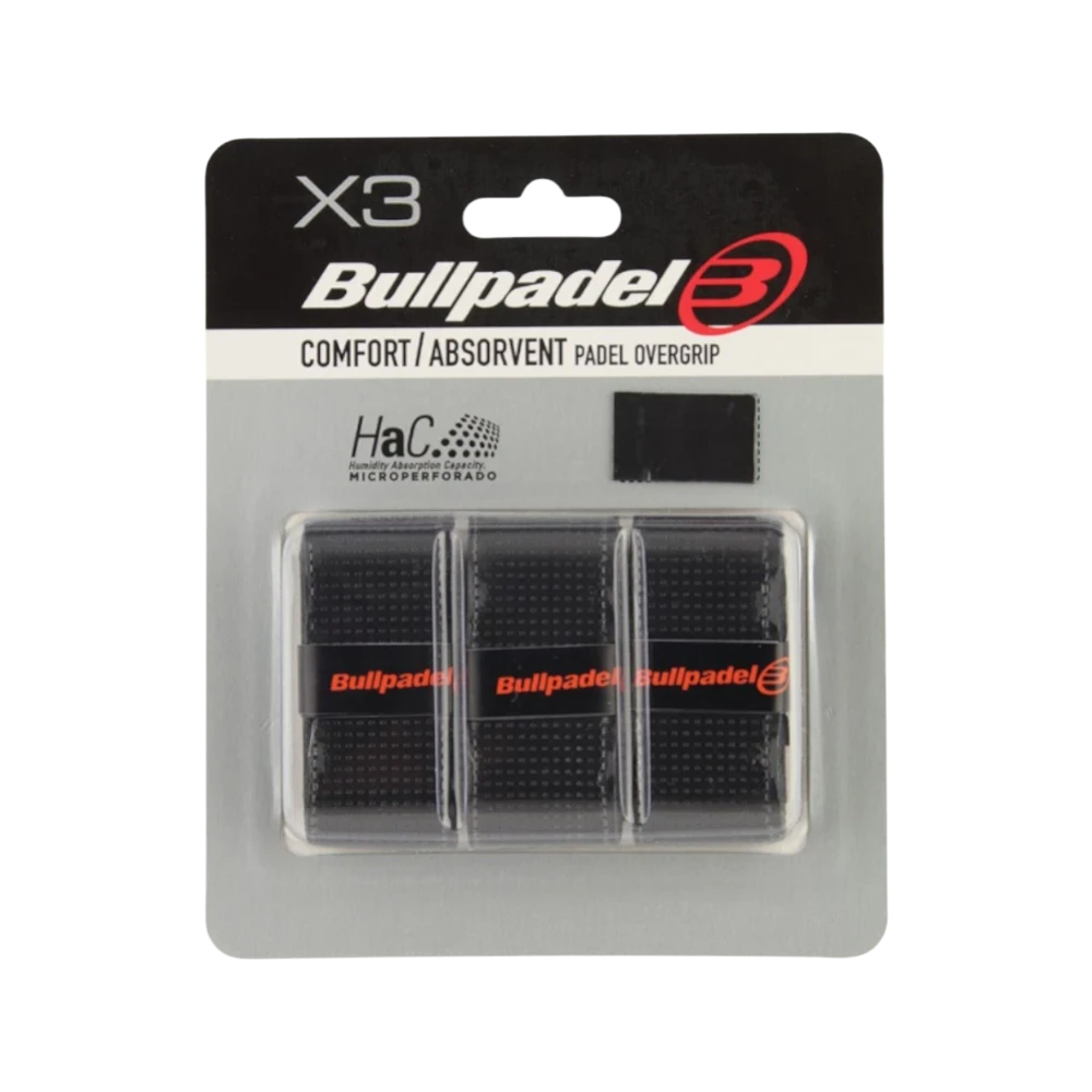 Overgrip Bullpadel GB-1201 Confort Absortion negro