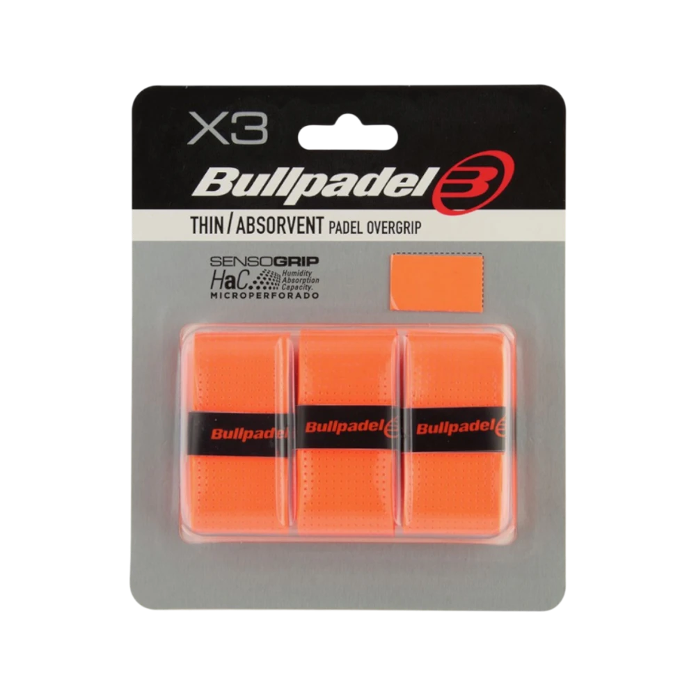 Overgrip Bullpadel GB-1705 Senso Absortion naranja flúor