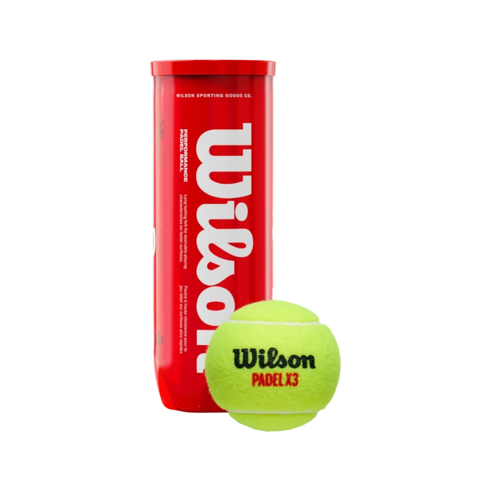 Bote Wilson Padel X3 Ball pelotas de pádel