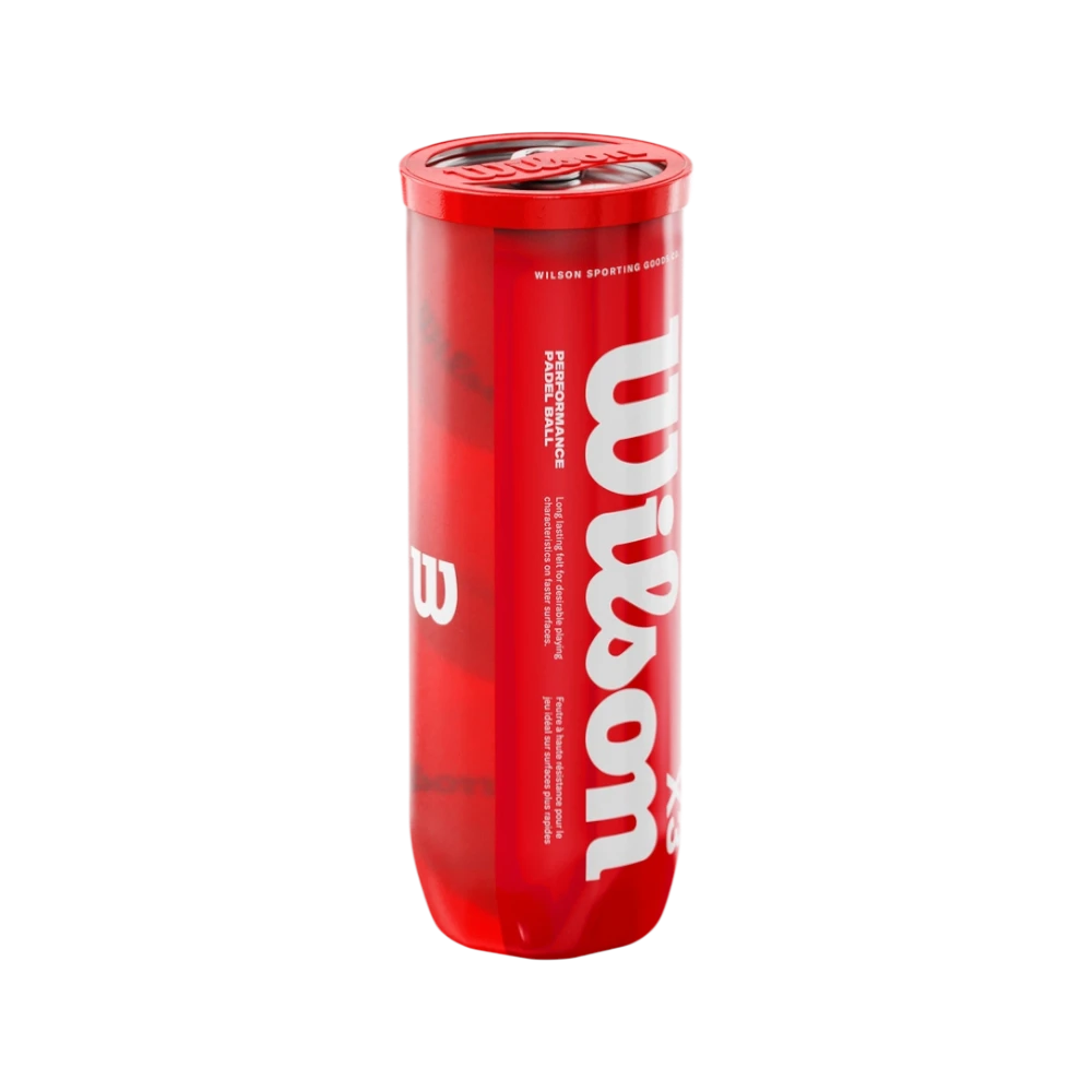 Bote Wilson Padel X3 Ball vista trasera