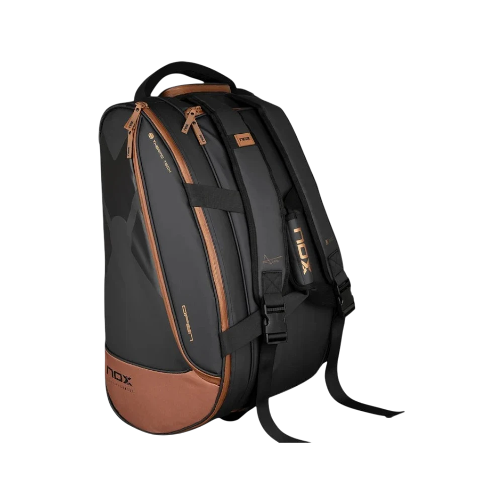 Paletero Nox Luxury Open Series negro y marrón, vista 3