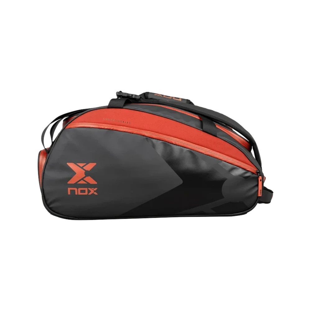 Paletero Nox Luxury Open Series negro y rojo, vista 2