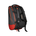 Paletero Nox Luxury Open Series negro y rojo, vista 3