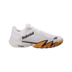 Zapatillas de pádel Babolat Premura 3 de hombre en crema/naranja