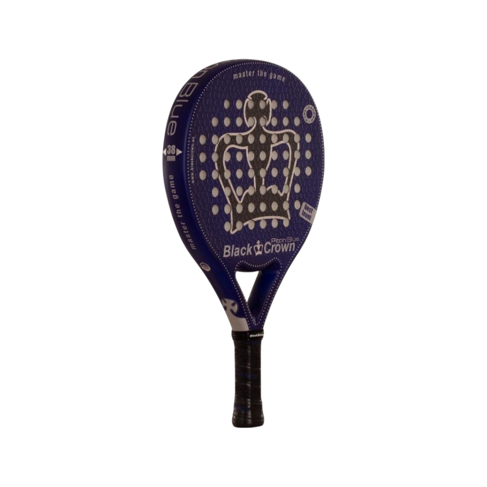 Pala de pádel Pitón Blue, vista inclinada