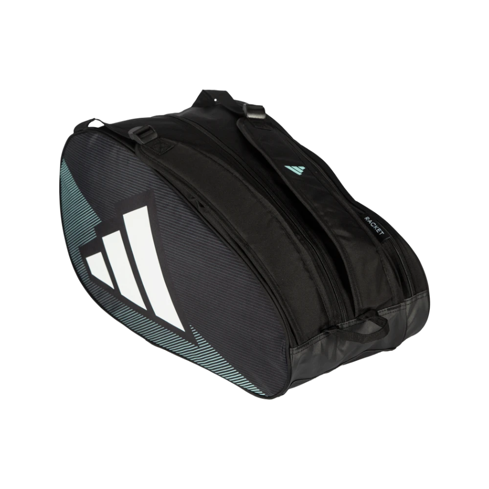 Paletero Adidas Control 2026 negro, vista inclinada