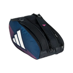 Paletero Adidas Control 2026 azul, vista inclinada