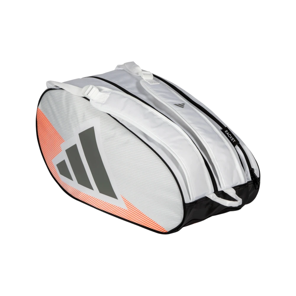 Paletero Adidas Control 2026 blanco, vista inclinada