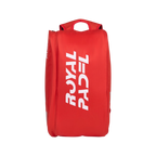 Paletero Royal Padel One rojo, de pie